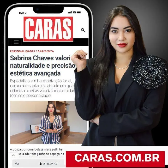 Dra. Sabrina Chaves destaque na Revista Caras